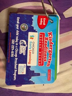 Kindergarten Readiness Flash Card Set