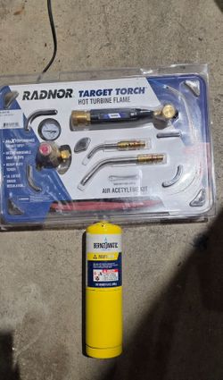 Radnor Target Torch Air Acetylene Kit, model RAD(contact info removed)1.