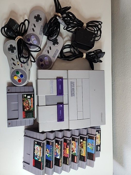 Super Nintendo Lot