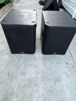 Qsc ks118 subs w covers pair