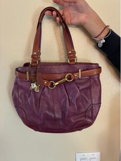 Vintage Coach Madison Leather Sophia Satchel