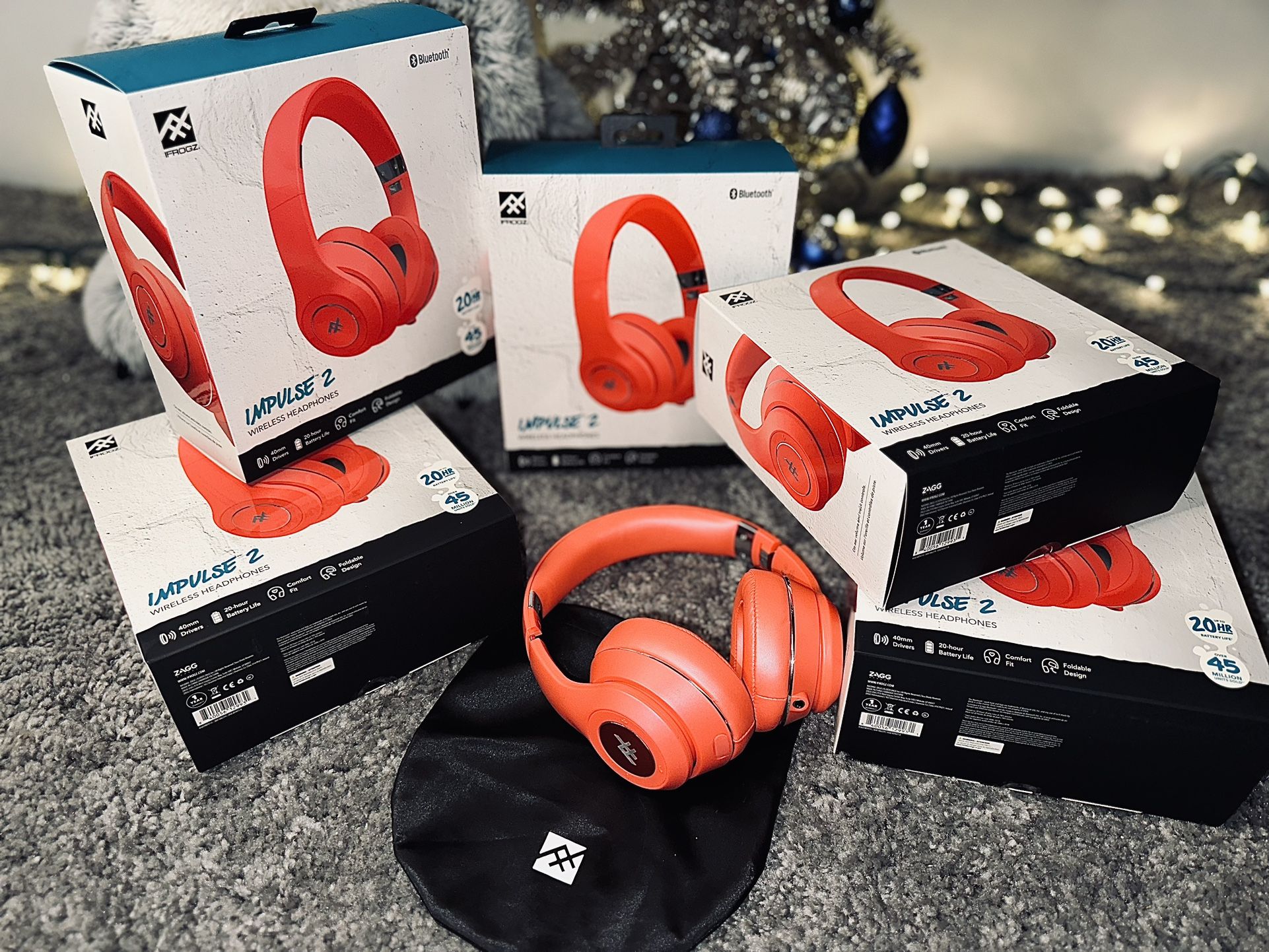 iFROGZ- Impulse 2 Headphones (20hr Battery Life)