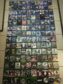PS4 and Xbox one Video games