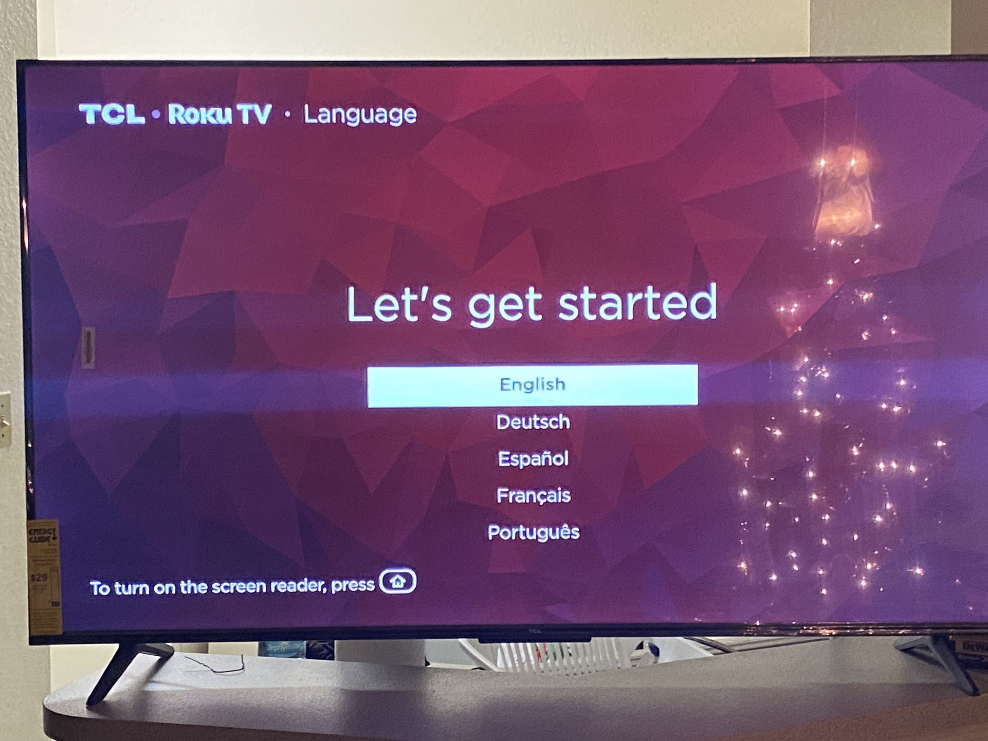 Brand New TV TCL 55 Inc