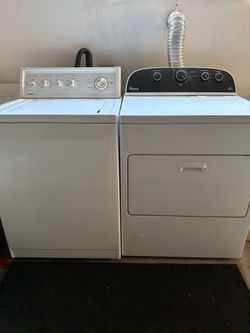 Washer and dryer