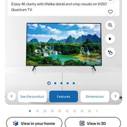 Vizio 65 In Quantum TV 