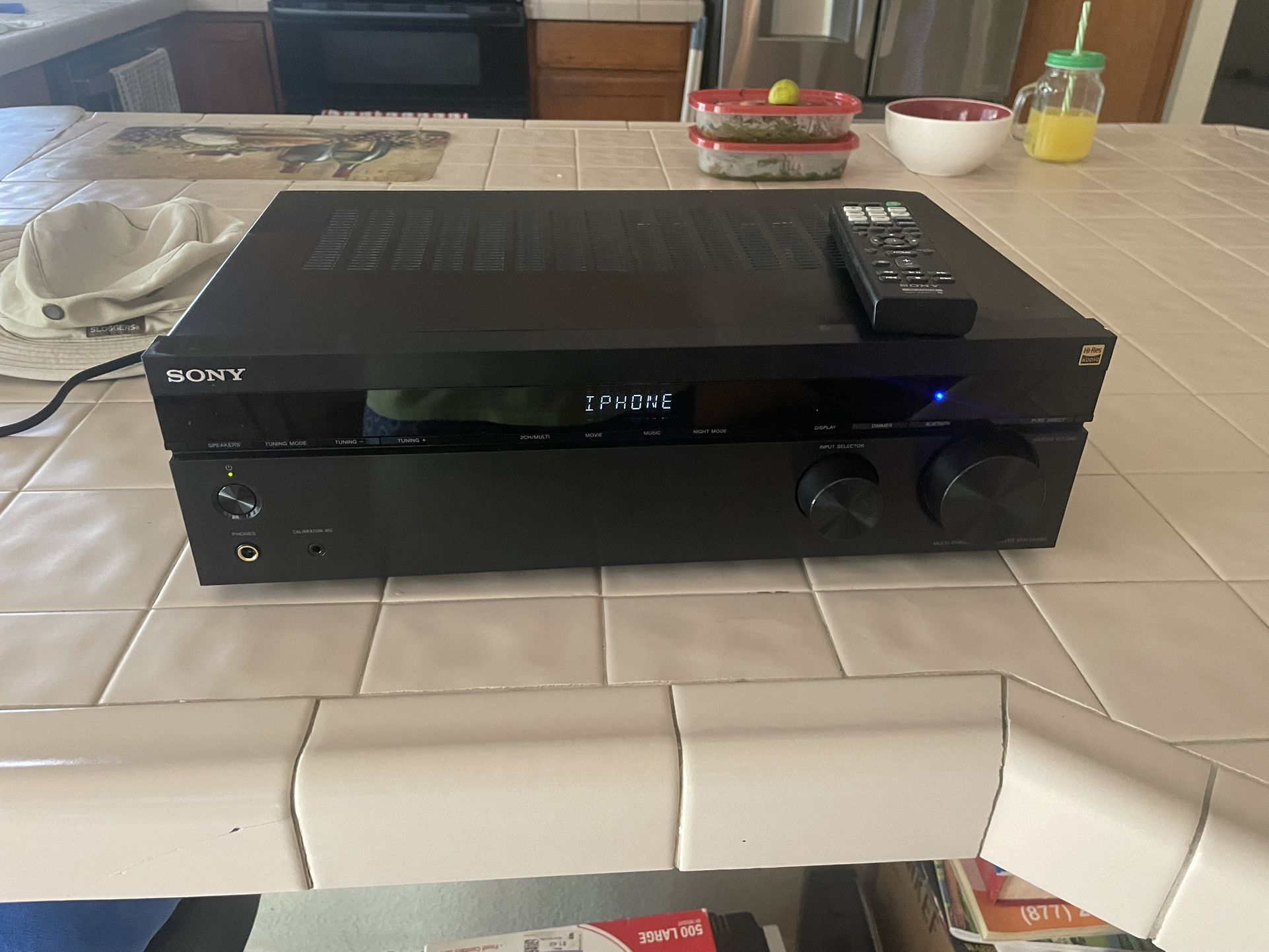 Sony STR —DH 590 Multi Channel AV Receiver