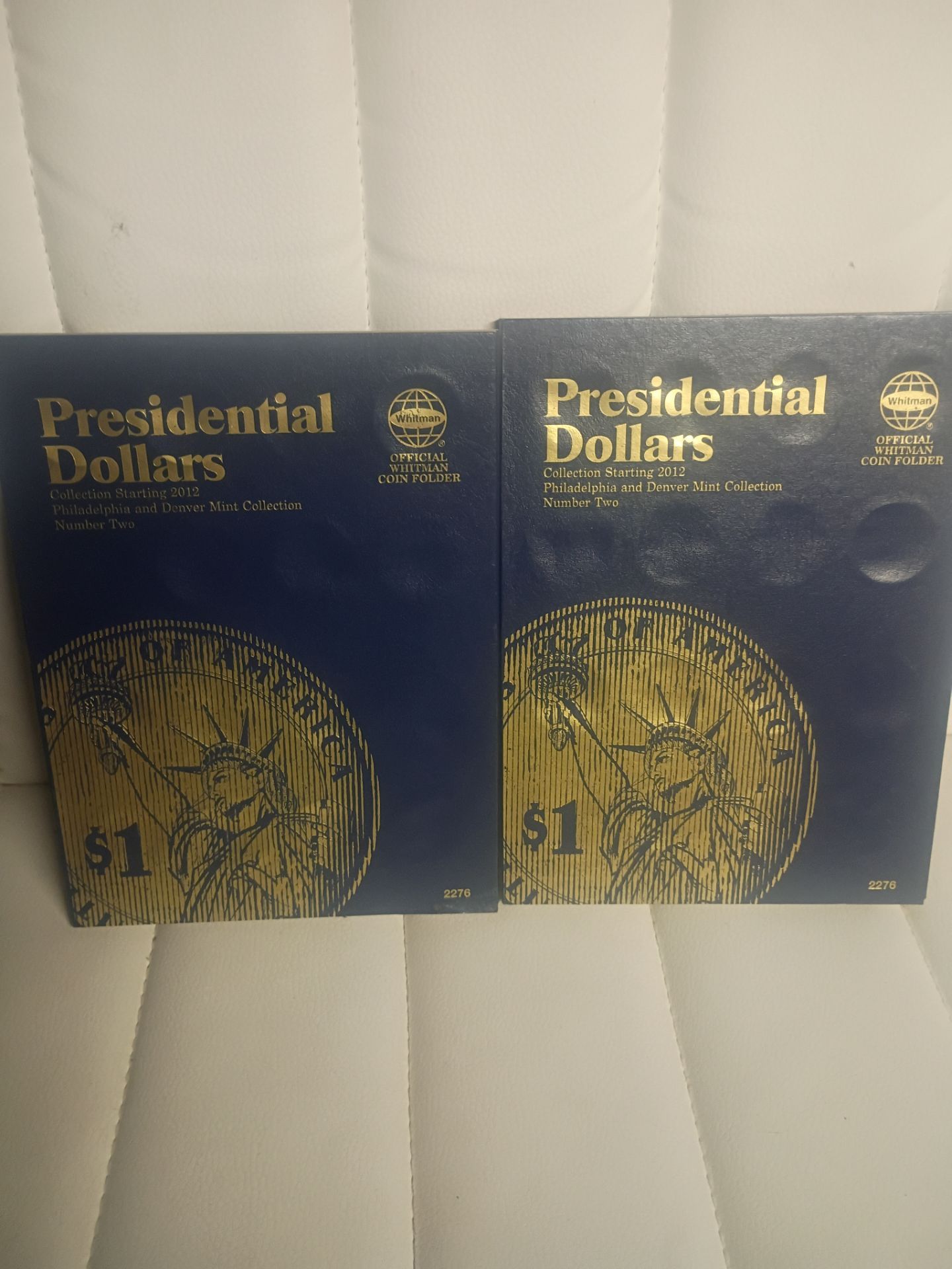 Whitman's official Presidential Dollar Books Set of 2