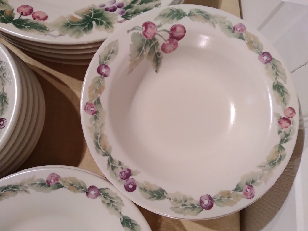 Pfaltzgraff “Jamberry” Dinnerware, Service for