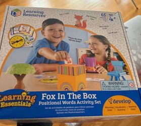 Fox in the box toy kids - learning resources