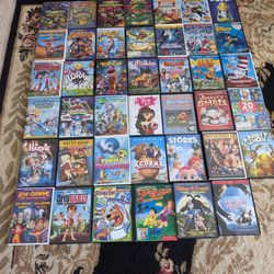 41 Kids DVDS Lot