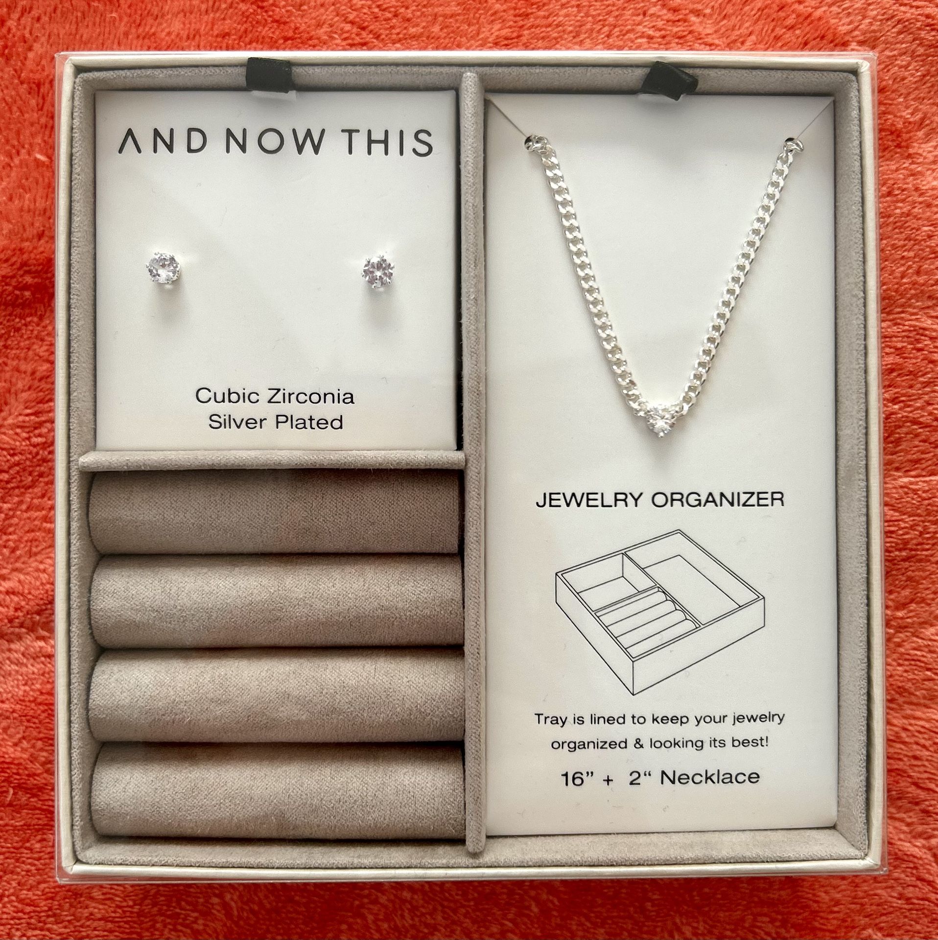 Silver Plated Jewelry Set