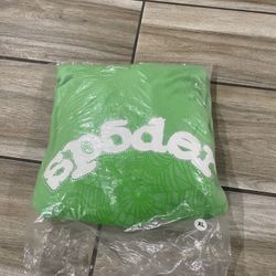 Lime Green Rhinestone Hoodie