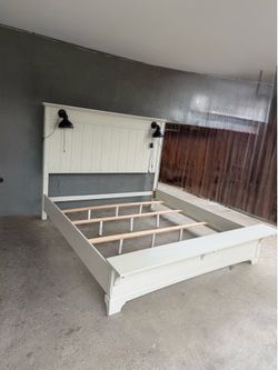 King size bed frame