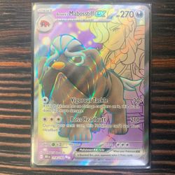 Arven's Mabosstiff ex - 218/182 - SV10: Destined Rivals (DRI) Pokemon Card Single