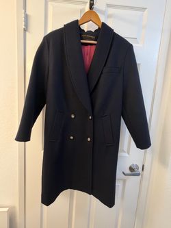 Vintage David Benjamin 100% Wool Coat Sz 4 Uruguay | Freshly Dry Cleaned