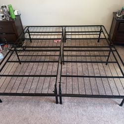 King Size Bed Frame.  15 Inches High.