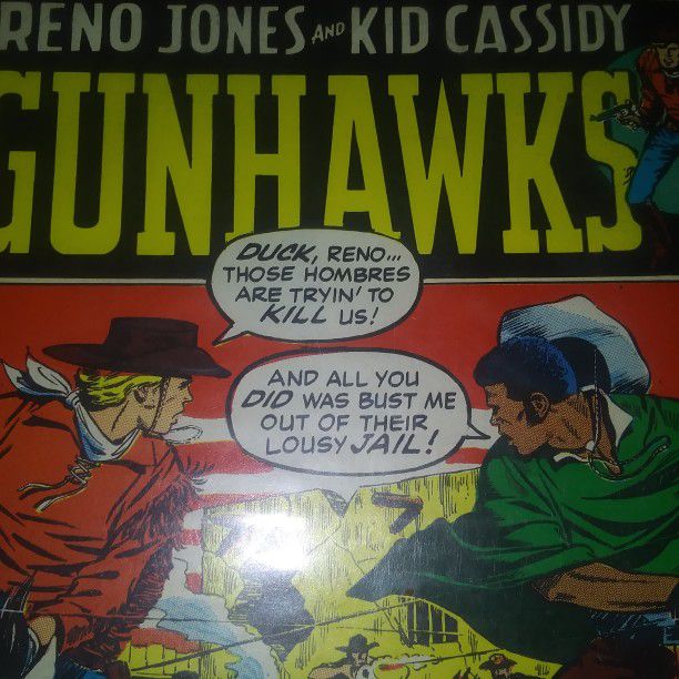Marvel Comics GUN HAWKS Reno Jones / Kid Cassidy