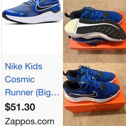Nike youth running shoes 5.5