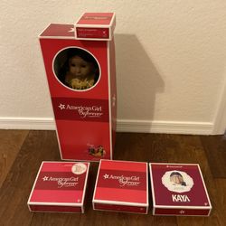 American Girl Kaya Doll With Accessories And Outfits.  Brand New 