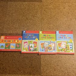 Scholastic make and learn flashcards