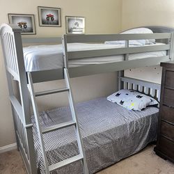 Grey Bunk Bed Brand New