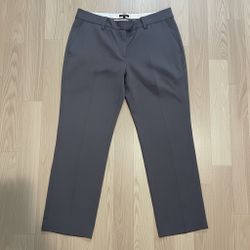 Liz Claiborne Gray Career Dress Pants - Straight Leg - Size 18