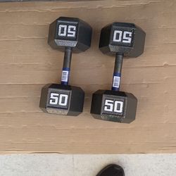 Dumbbells 50lbs