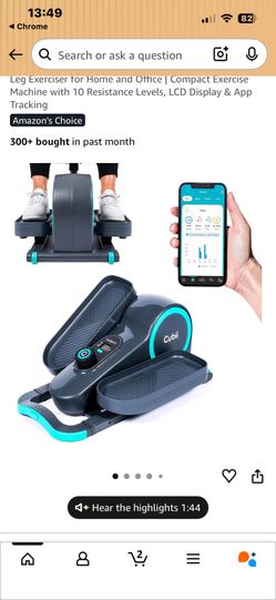 Cubii Elliptical Trainer