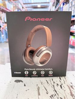 Pioneer Bluetooth headphones - comfy pads