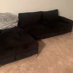 brand new velvet couch 