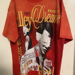 Vale Forever Charcoal Casino Tee Red