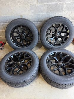 20 Inch Chevrolet Silverado Gmc Sierra Wheels Rims And Tires FINANCE Available