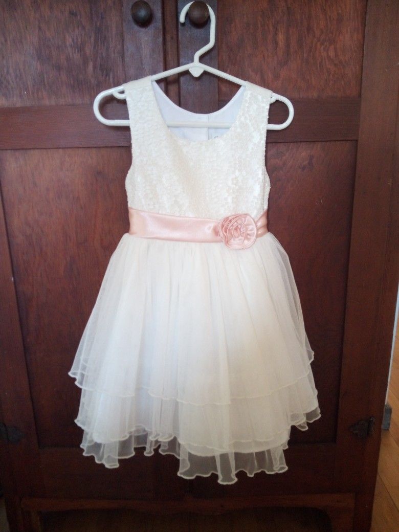 Flower girl Dress/Birthday/Easter Dress, Toddler 4