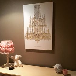 Wall prints / Art,  2 ballet wall art prints And 1 London Crystal Palace Chandelier