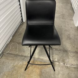 Leather Bar stool - Scan Design 