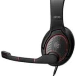 EPOS Game ONE Open Acoustic Gaming Headset, Noise-Canceling Flip-to-Mute Mic, XXL Plush Velvet Ear Pads, Compatible with PC/Mac/Xbox/PS5/Switch/Smartp