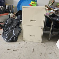 2 Drawer File Cabinet 