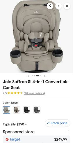 Joie saffron si 4 in 1 Convertible Car Seat new