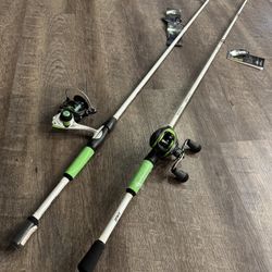 Perfect Brand New Lews Spinning And Casting Fishing Combo. 