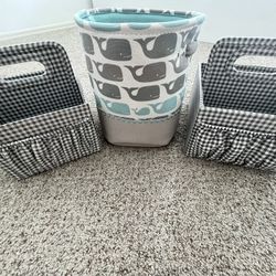 Nursery baby Storage Caddies and Bin