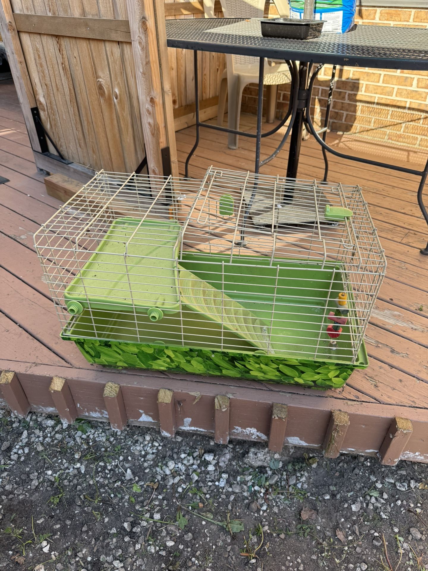 2 Floor Bunny Cage 