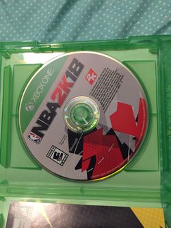 NBA 2k18 Xbox one s