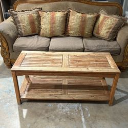 2 Couch and Console Table, Delivery Included