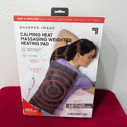Calming Heat Massaging Weighted Heating Pad