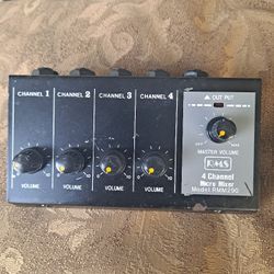 RMS RMM-290 4-channel micro mixer