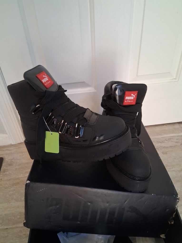 Puma Fenty By Rihanna Men's Platform Sneaker Boots Puma Black 363040-01