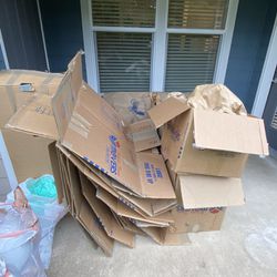 Moving boxes for FREE!  (large, medium, small) 