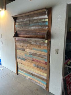 Farm house rustic wall partition