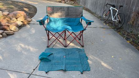 Kelty Loveseat Folding Camp Chair with Carry Bag